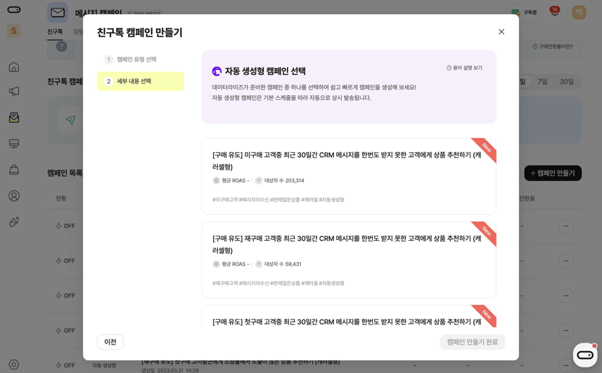 개인화 마케팅 자동